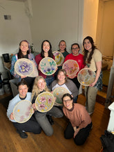Load image into Gallery viewer, Summer Solstice: Abstract Silk Floral Painting Workshop(Ages 16+) Annex
