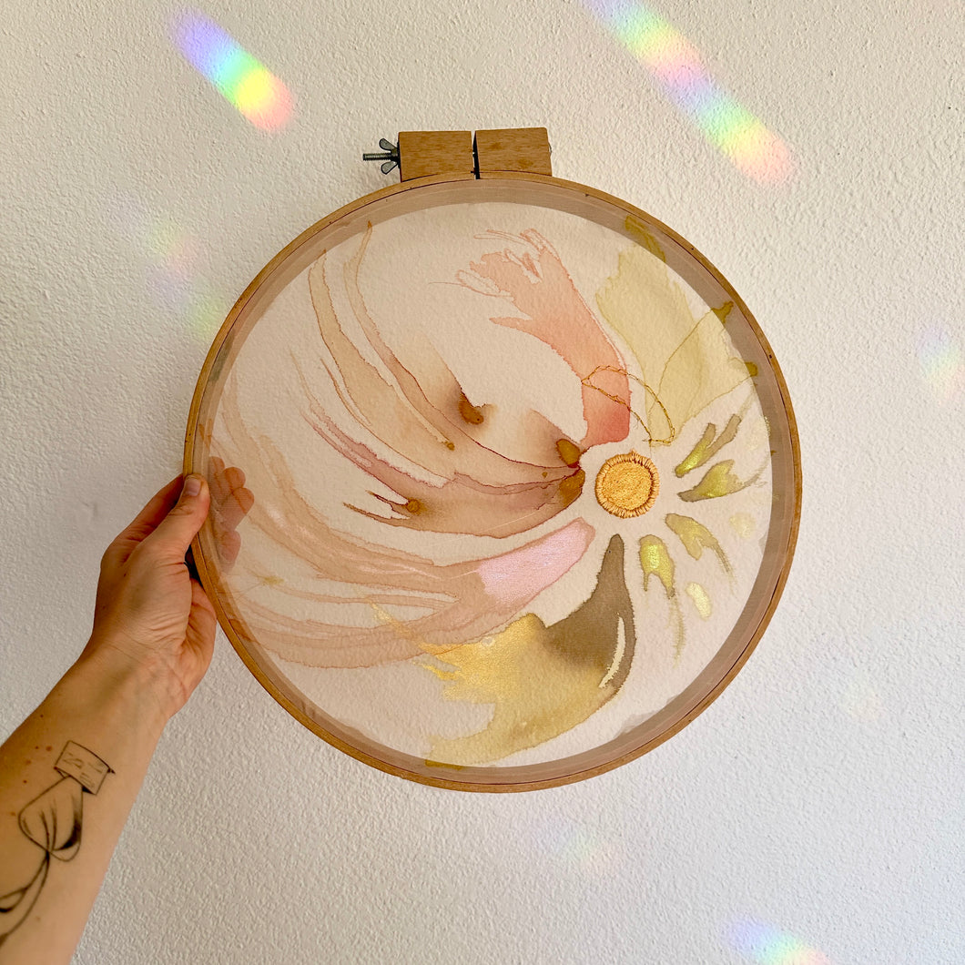 Summer Solstice: Abstract Silk Floral Painting Workshop(Ages 16+) Annex