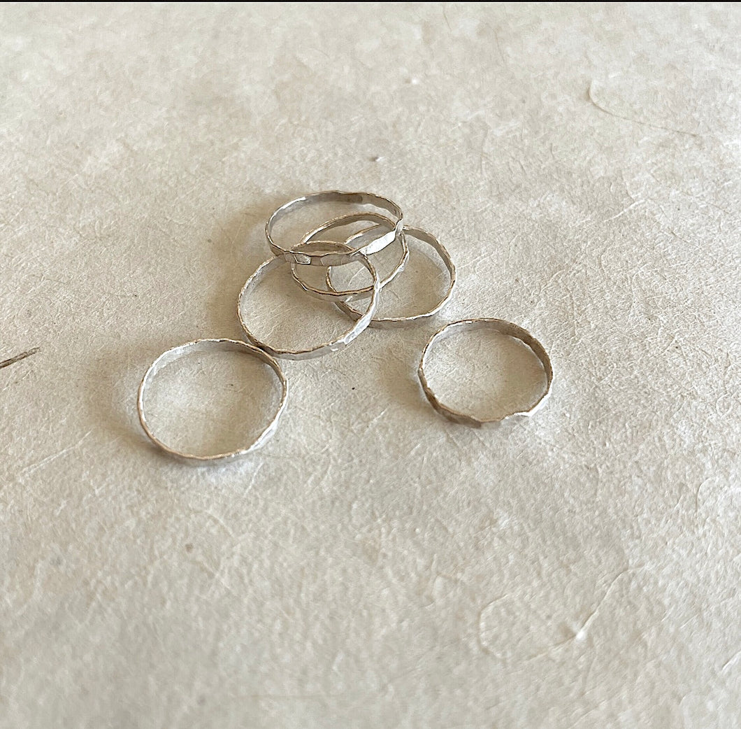 Fine Silver Midi Ring Workshop (Ages 17+)