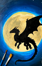 Load image into Gallery viewer, Painting Studio~Fantasy Creatures (Ages 5-9) Gallery
