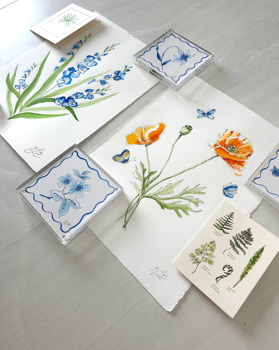 Wildflower Watercolor Paintings(Ages 16+) Annex